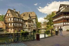 В Страсбурге / Квартал &quot;Маленькая Франция&quot; в Страсбурге