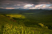 Просветлённая / Долина Даховской , закат