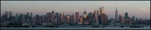 The Manhattan skyline, West side / Еще один вид на центральную часть Манхэттена со стороны Нью Джерси