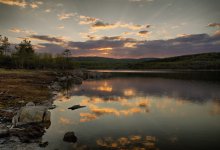 Белая ночь на Кольском / июнь, Кольский п-ов