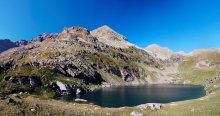 Озеро Черное / Кавказ, долина реки Имеретинки, Озеро Черное на высоте 2400.
