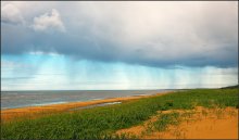 приближение дождя... / побережье Белого моря