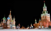 вечером в Москве / вечером в Москве