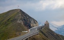 Дорога на Gross Gloсkner. / Высокогорная панорамная дорога в Австрии.