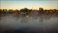 утро раннее, утро туманное... / река Северная Двина