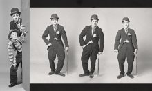 Чаплин и Ко / Модели Саша Чуянов и сын Тимур. Стиль Саша Чуянов. Левое фото снято для рекламы магазина. Правое просто по приколу. Связи между ними нет :)