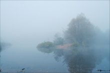 Остров / Осеннее, туманное утро! Один кадр.