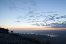 На рассвет / Выехали на новое место