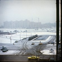 желтое такси / Минск 1988г.