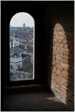 Окно. / Вильнюс. Вид из окна башни Гедиминаса.