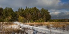 Первый снег / ... и первое солнышко за последнюю неделю.