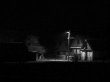 деревенские улочки / фото ночной деревни