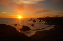 Закат над Тихим океаном / Bodega Bay, Калифорния