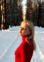 Зимний день в парке / модель Оля Разварина
г. Вологда, парк Мира