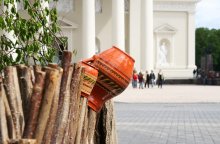 Вот горшок пустой, он предмет простой / Городской праздник в центре Вильнюса