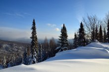 Снежные дали / Вид с перевала