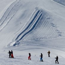 На склоне / Альпы. Hintertux.