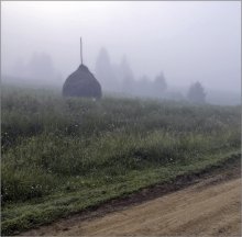 В Карпатах утренний туман... / Я выпил утренний туман,
Что молоком, спускаясь по плечам,
В ладони падал...