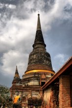 &nbsp; / Буддийский храм - часть бывшей Королевской резиденции в Аютае Тайланд