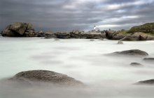 Brignogan / The coast of Brittany near Brignogan.