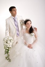 Свадебная фотография / Студийное свадебное фото