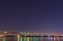 Звезды над метромостом / Фото Нижнего Новгорода