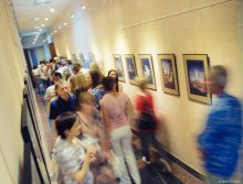 В Ночь музеев в Минске... / В Ночь музеев в Минске в Национальный исторический музее Беларуси открылась новая галерея.
Открытие новой галереи представила выставка работ Виталия Раковича.