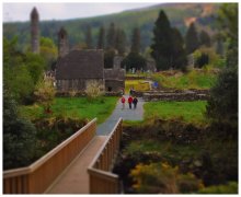 ...про посещение исторических памятников архитектуры... / ...Glendalough Abbey...