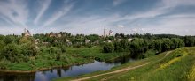 На реке Протве стоит город Боровск / Из серии &quot; Русский город Боровск&quot;