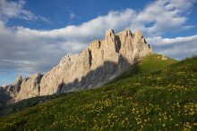 В горах еще весна / Италия