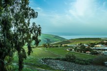 Галилея! / Вдали Галилейское море-озеро Кинерет.