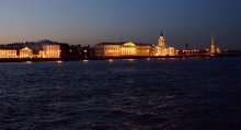 ночная Нева / Санкт-Петербург