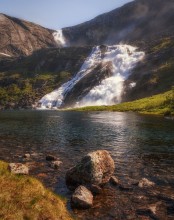 Søtefossen и камушек / ***