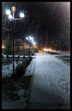 Снег в уходящем году / первый снег в декабре 2013 года (Молдова,Комрат)