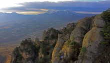 Алуштинская долина / Вид с Южного Демерджи. Крым