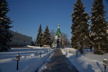 Мороз и солнце / снято поляризационным фильтром