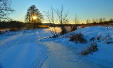 Зимушка / Вечер на реке Плиса