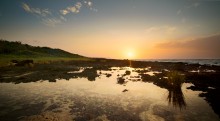 calm morning (Roatan ~ sea edge) / calm morning (Roatan ~ sea edge)