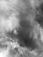 небо/океан / Фото сделано на телефон