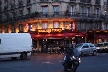 Вечер в Париже. / Январь 2014 года. Вечер в Париже. Кафе.