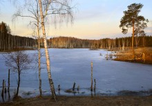 Первые лучи / Саврасово