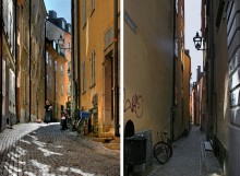 Улицы Стокгольма / И везде велосипеды...