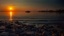 В порт. / Московское водохранилище.Город Дубна.