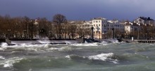 Весна в приморском городе / Панорама