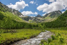 Архыз,река Малая Дукка / Северный Кавказ