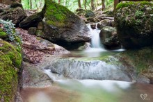 Водопад на речке Курлюк-Су / Крым. Урочище Курлюк Баш