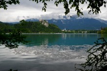 Озеро Блед. / Словения. Озеро.
