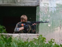 Народ Донбасса против украинской хунты. / Луганск. Бои в городе.