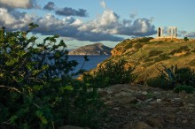 Cape Sounio / Рассвет на мысе Сунион