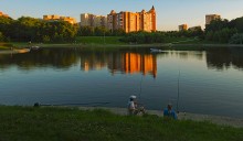 &nbsp; / вечерний парк